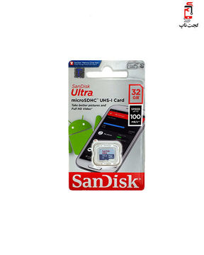 تصویر از کارت حافظه 32 گیگ SanDisk مدل Ultra microSDHC UHS-I