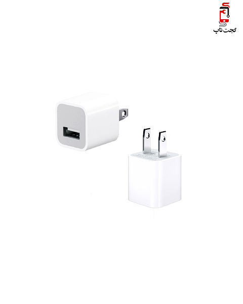 تصویر از شارژر برقی دیواری اپل مدل Apple USB Power Adapter 5W