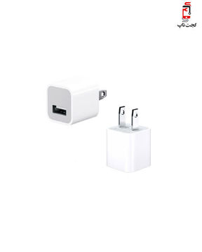 تصویر از شارژر برقی دیواری اپل مدل USB Power Adapter 5W