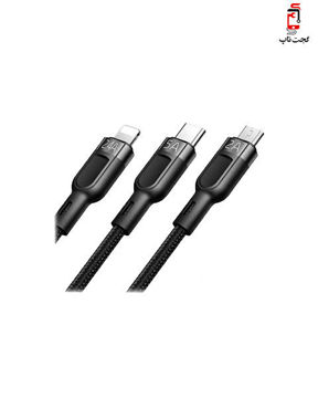 تصویر از کابل تبدیل سه سر USB به TYPE-C/LIGHTNING/MICRO مک دو دو مدل Mcdodo CA-8790