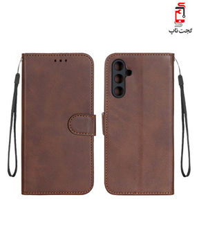 تصویر از کیف کلاسوری مدل مگنتی مناسب برای گوشی موبایل سامسونگ Galaxy A15