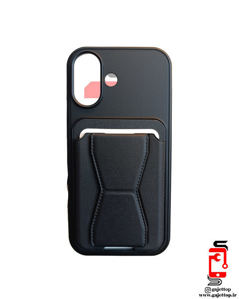 قاب-جا-کارتی-دار-چرمی-برند-vawei-آیفون-16