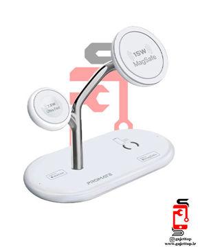 تصویر از شارژر بی سیم پرومیت مدل Synergy-Pro چهار کاره