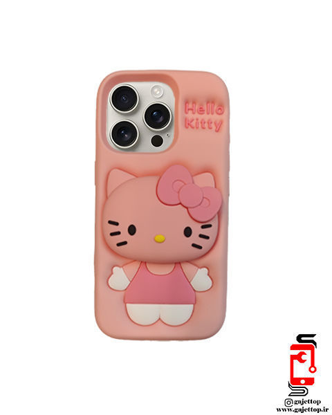 قاب-عروسکی-hello-kitty-آیفون-16-پرو
