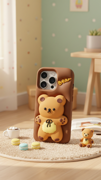 قاب-عروسکی-خرسی-bear-آیفون-16-پرو