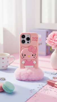 قاب-عروسکی-hello-kitty-آیفون-16-پرو-