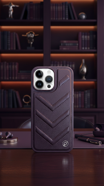 قاب-چرمی-برند-piblue-آیفون-۱۴-پرومکس