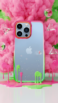 قاب-یونیک-شفاف-دو-رنگی-آیفون-13-پرومکس