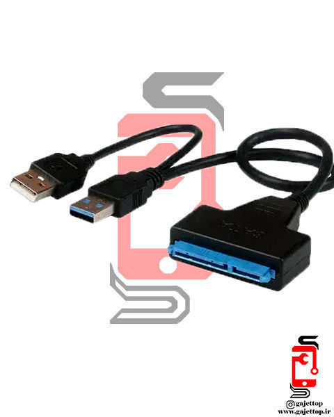کابل-تبدیل-هارد-ساتا-2/5-3/5-DVD-به-3.0-USB