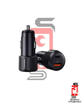 شارژر-فندکی-60-وات-دو-پورت-یوسمز-مدل-cc283