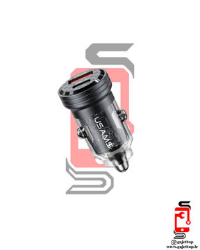 شارژر-فندکی-دو-پورت-45-وات-یوسمز-مدل-cc175